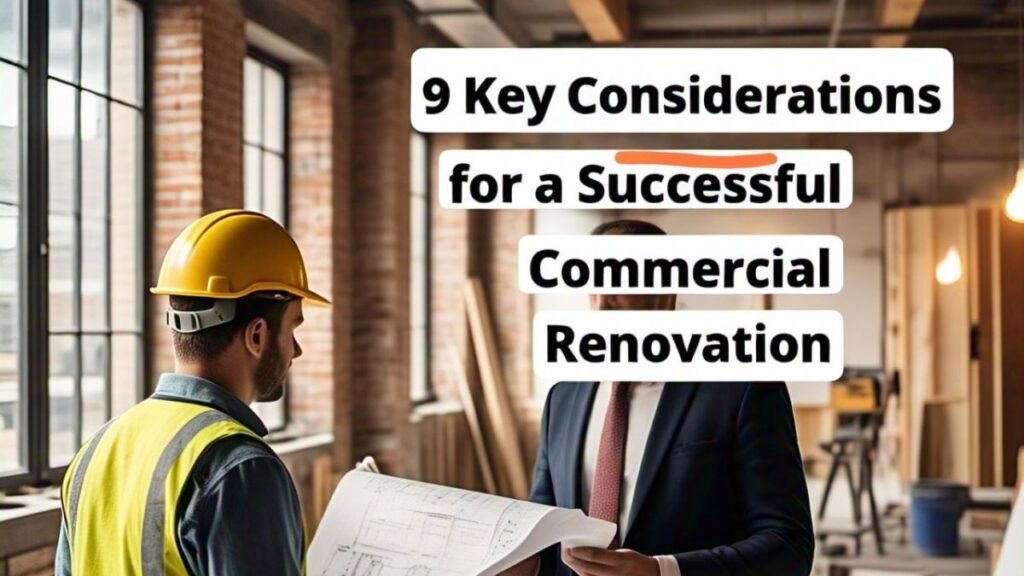 9 Key Considerations for a Successful Commercial Renovation